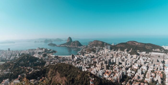 Landscape of Rio de Janeiro, Brazil