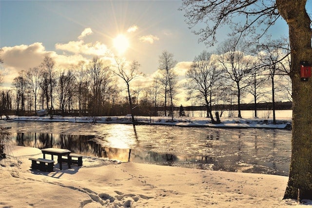 A picture of a Swedish landscape